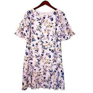 SHOSHANNA Ruffle Tiered Floral Print Dress Size 8